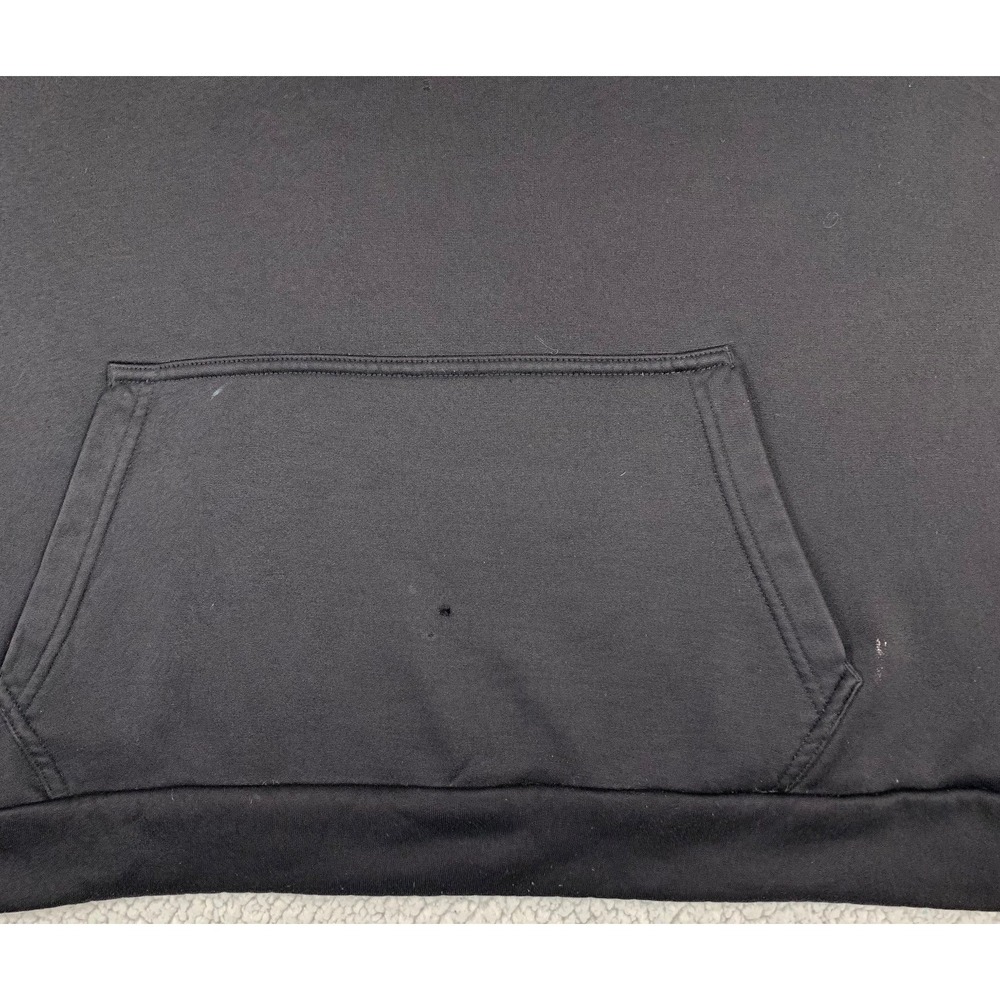 The North Face Hoodie Mens XL Black Soft Fleece Half Dome Pullover Graphic Logo - Picture 3 of 12